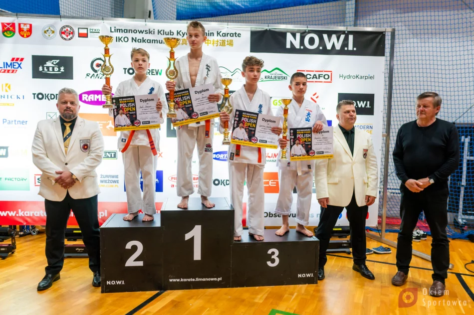 Limanowski Klub Kyokushin Karate z sukcesami na IKO Nakamura Polish Open - zdjęcie 17