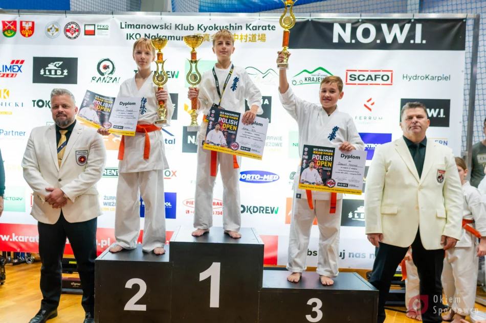 Limanowski Klub Kyokushin Karate z sukcesami na IKO Nakamura Polish Open - zdjęcie 19