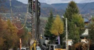 Trwają prace nad stabilizacją osuwisk przy ul. Bystrej i ul. Walecznych - zdjęcie 2