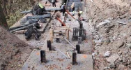 Trwają prace nad stabilizacją osuwisk przy ul. Bystrej i ul. Walecznych - zdjęcie 3