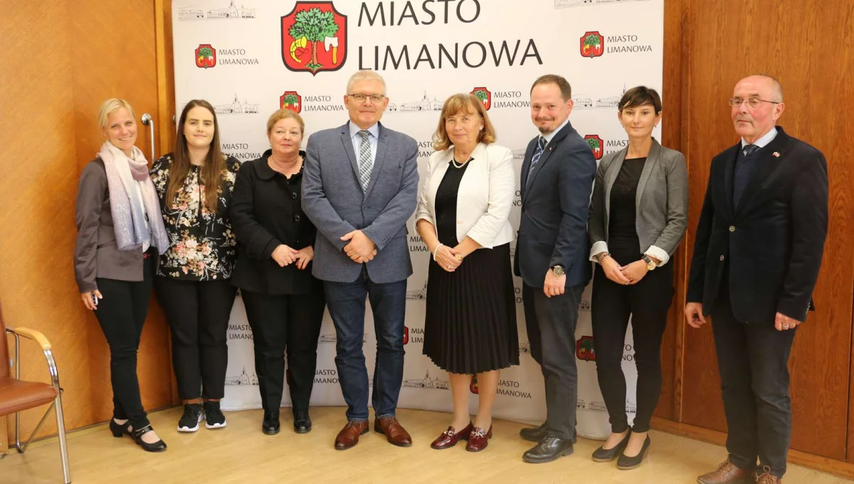 Delegacja z Węgier z wizytą w Limanowej