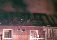 Pożar domu w Kamienicy - zdjęcie główne