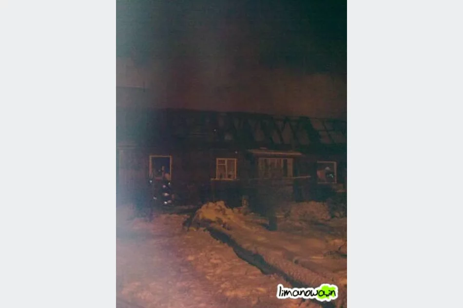 Pożar domu w Kamienicy - zdjęcie 2