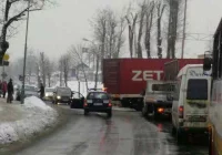 Tir chwilowo zblokował Piłsudskiego - zdjęcie główne