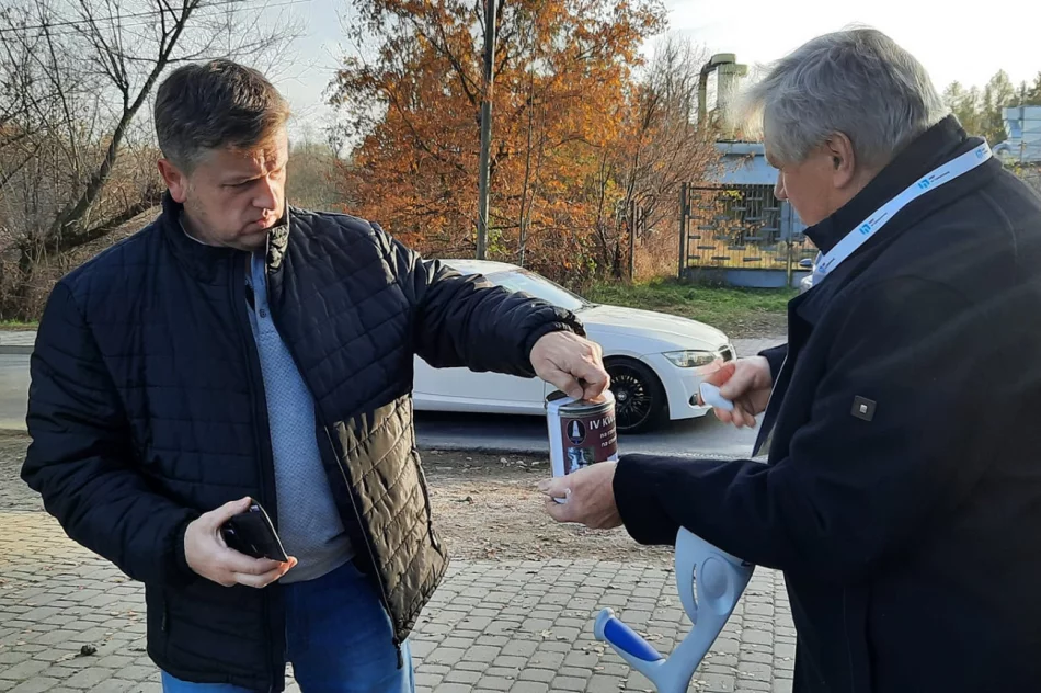 Kolejna udana kwesta na rzecz ratowania zabytkowych nagrobków w Łososinie Górnej - zdjęcie 13