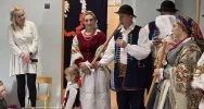 Zespół Regionalny „Starowiejski HYR” z wizytą w Miejskim Przedszkolu Nr 2 - zdjęcie 4