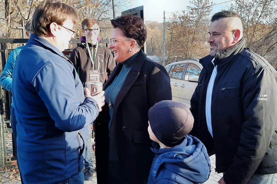 Kolejna udana kwesta na rzecz ratowania zabytkowych nagrobków w Łososinie Górnej - zdjęcie 5