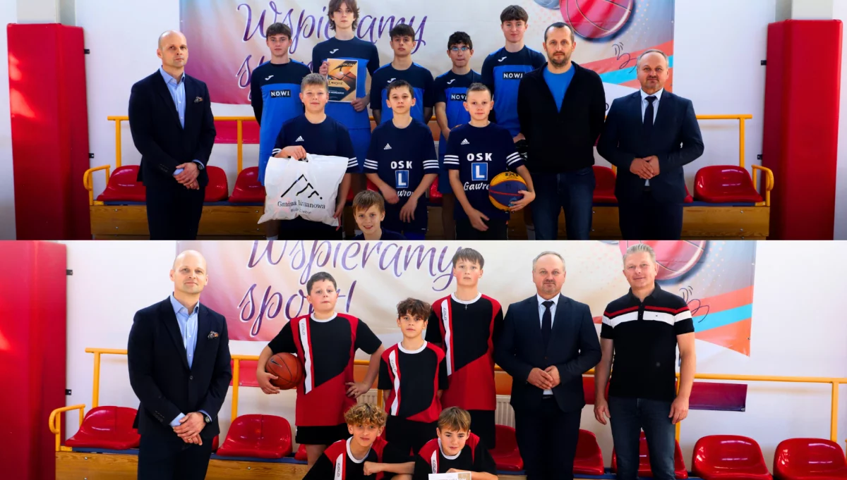 Rupniów i Mordarka na podium w Mistrzostwa Gminy Limanowa w Koszykówce 3x3 Chłopców