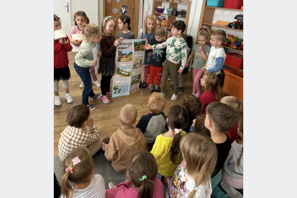 Kolejna eko-akcja odbyła się w Miejskim Przedszkolu Nr 1 w Limanowej - zdjęcie 4
