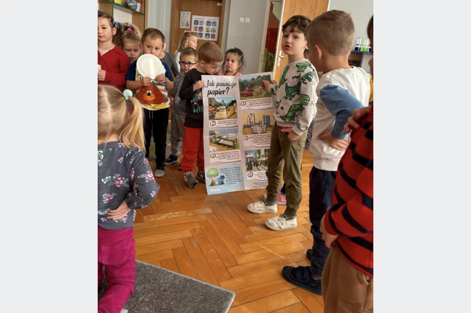 Kolejna eko-akcja odbyła się w Miejskim Przedszkolu Nr 1 w Limanowej - zdjęcie 6