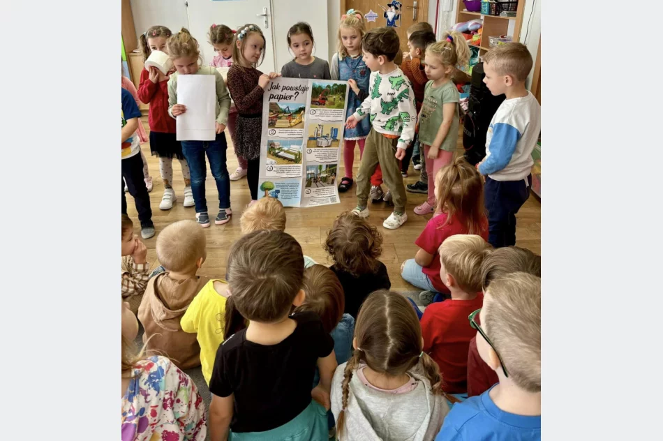 Kolejna eko-akcja odbyła się w Miejskim Przedszkolu Nr 1 w Limanowej - zdjęcie 10