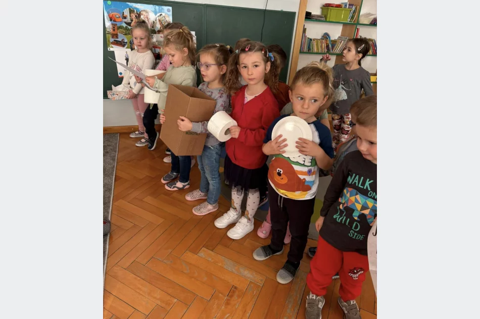 Kolejna eko-akcja odbyła się w Miejskim Przedszkolu Nr 1 w Limanowej - zdjęcie 12