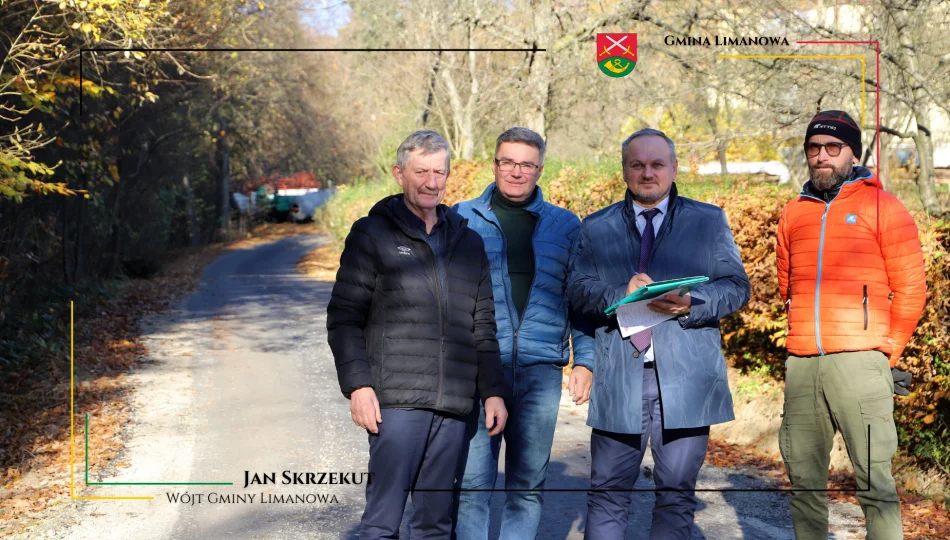 Drogi w Męcinie oraz Lipowem odebrane do użytku - zdjęcie 1