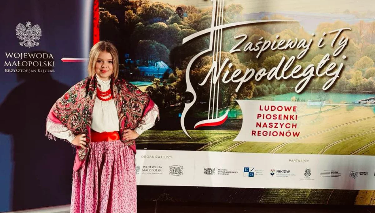 Nikola Papież z Pisarzowej na podium „Zaśpiewaj i Ty Niepodległej” 2024