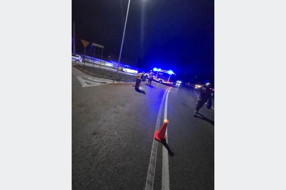 Gruz na drodze – strażacy usunęli zagrożenie - zdjęcie 3