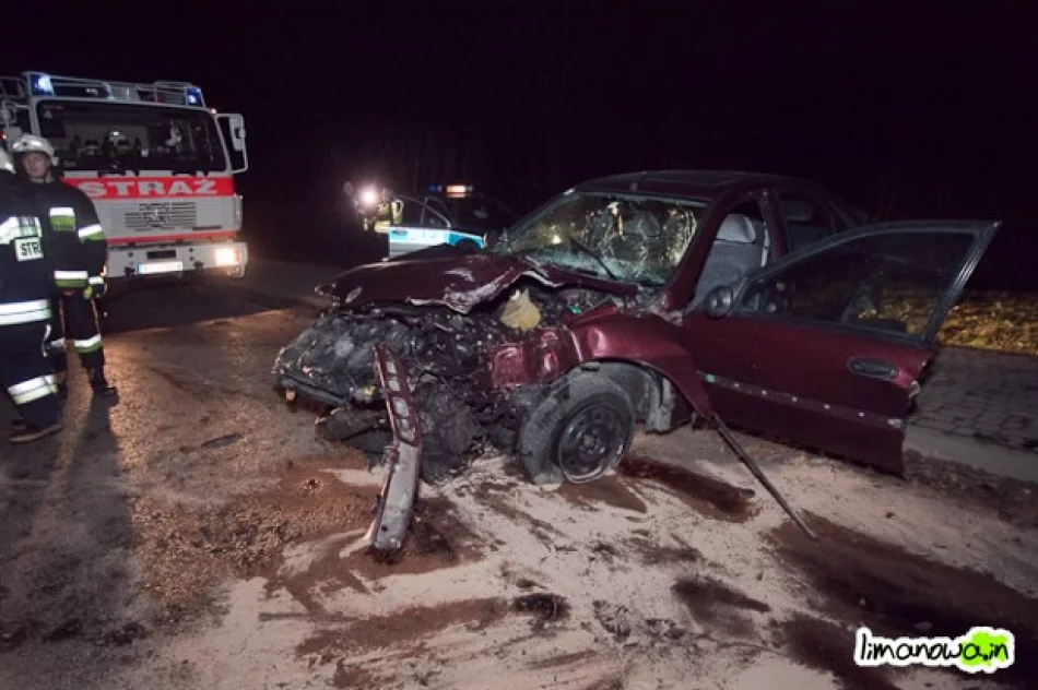Renault uderzyło w drzewo - zdjęcie 2