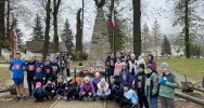 Niepodległościowy Bieg na Orientację z okazji 90 rocznicy odsłonięcia i poświęcenia Pomnika Legionistów w Łososinie Górnej - zdjęcie 2