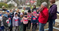Niepodległościowy Bieg na Orientację z okazji 90 rocznicy odsłonięcia i poświęcenia Pomnika Legionistów w Łososinie Górnej - zdjęcie 4
