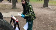 Niepodległościowy Bieg na Orientację z okazji 90 rocznicy odsłonięcia i poświęcenia Pomnika Legionistów w Łososinie Górnej - zdjęcie 5