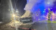 Pożar samochodu osobowego  - zdjęcie 2