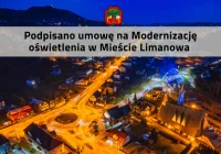 Podpisano umowę z Wykonawcą modernizacji oświetlenia w Mieście Limanowa - zdjęcie główne