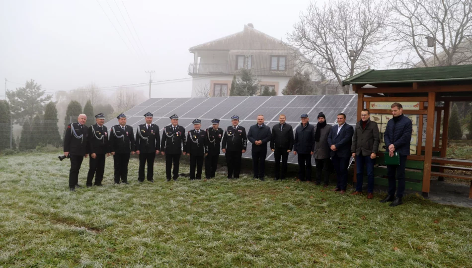 Odebrano kotłownie w budynku OSP Wysokie - zdjęcie 1