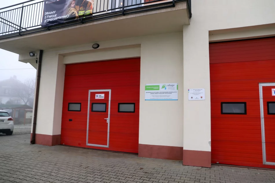 Odebrano kotłownie w budynku OSP Wysokie - zdjęcie 4