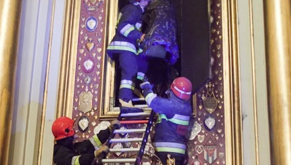 Ogień w Bazylice - Pieta ocalała - zdjęcie 1