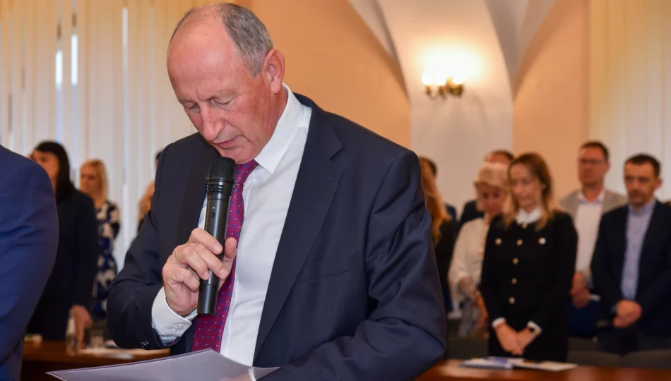Nowy radny Leszek Lis złożył ślubowanie - zdjęcie 1