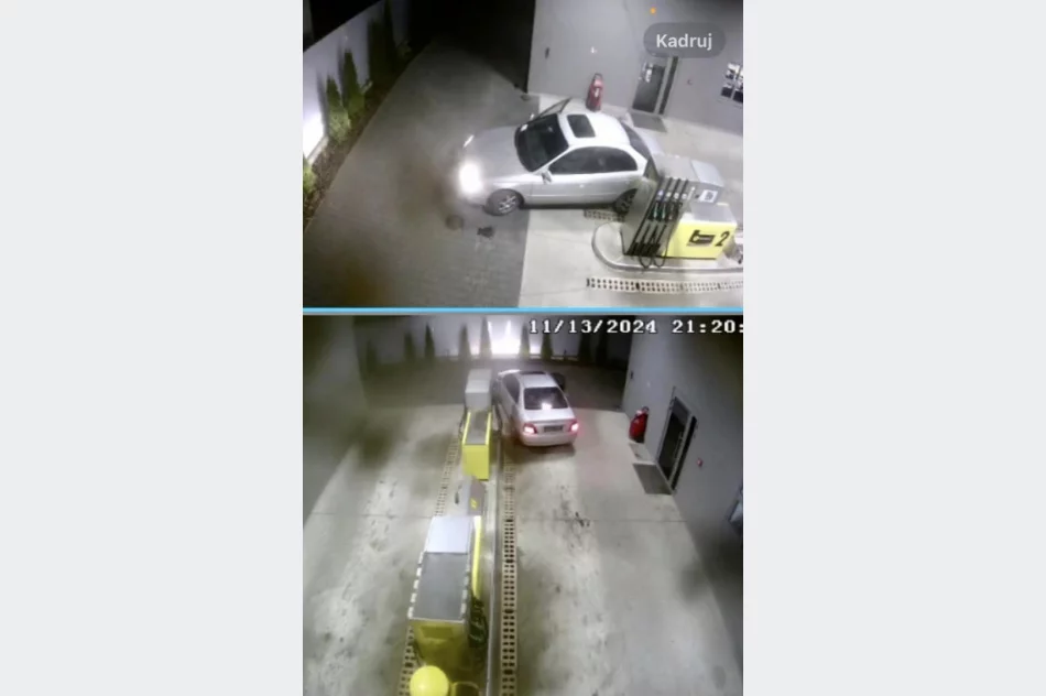  Tankowanie w kominarkach. Kierowca miał przedmiot przypominający broń - zdjęcie 5