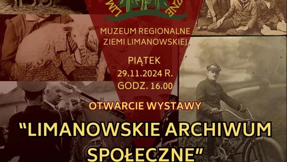 Otwarta zostanie wystawa „Limanowskie Archiwum Społeczne”