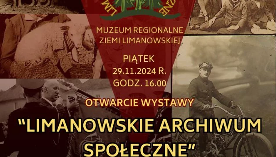 Otwarta zostanie wystawa „Limanowskie Archiwum Społeczne” - zdjęcie 1