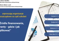Źródła finansowania, granty – gdzie i jak aplikować – szkolenia dla małopolskich organizacji pozarządowych - zdjęcie główne