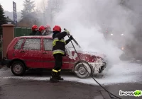 Pożar fiata - zdjęcie główne