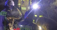 Ćwiczenia ratownicze OSP na ścieżce rowerowej - zdjęcie 2