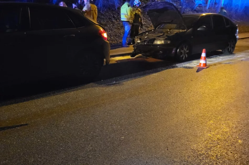Kolizja trzech samochodów - zdjęcie 3