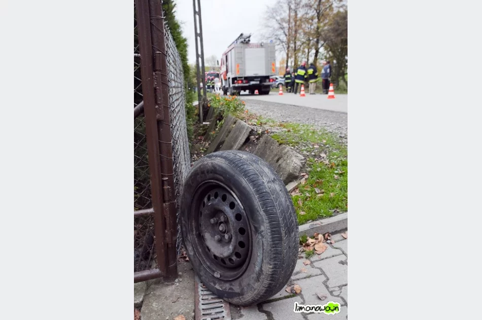Wypadek w Słopnicach - jedna osoba ranna - zdjęcie 3