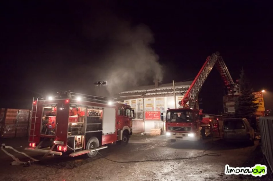 Ogień w hurtowni – skończyło się na strachu - zdjęcie 3