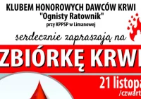 Druhowie z OSP Limanowa zapraszają do udziału w zbiórce krwi - zdjęcie główne