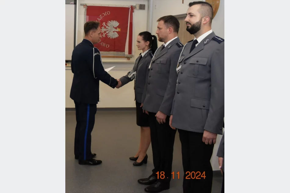 Awanse w limanowskiej policji  - zdjęcie 2