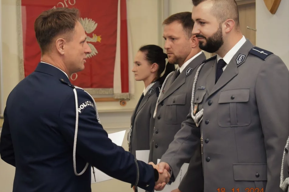 Awanse w limanowskiej policji  - zdjęcie 5