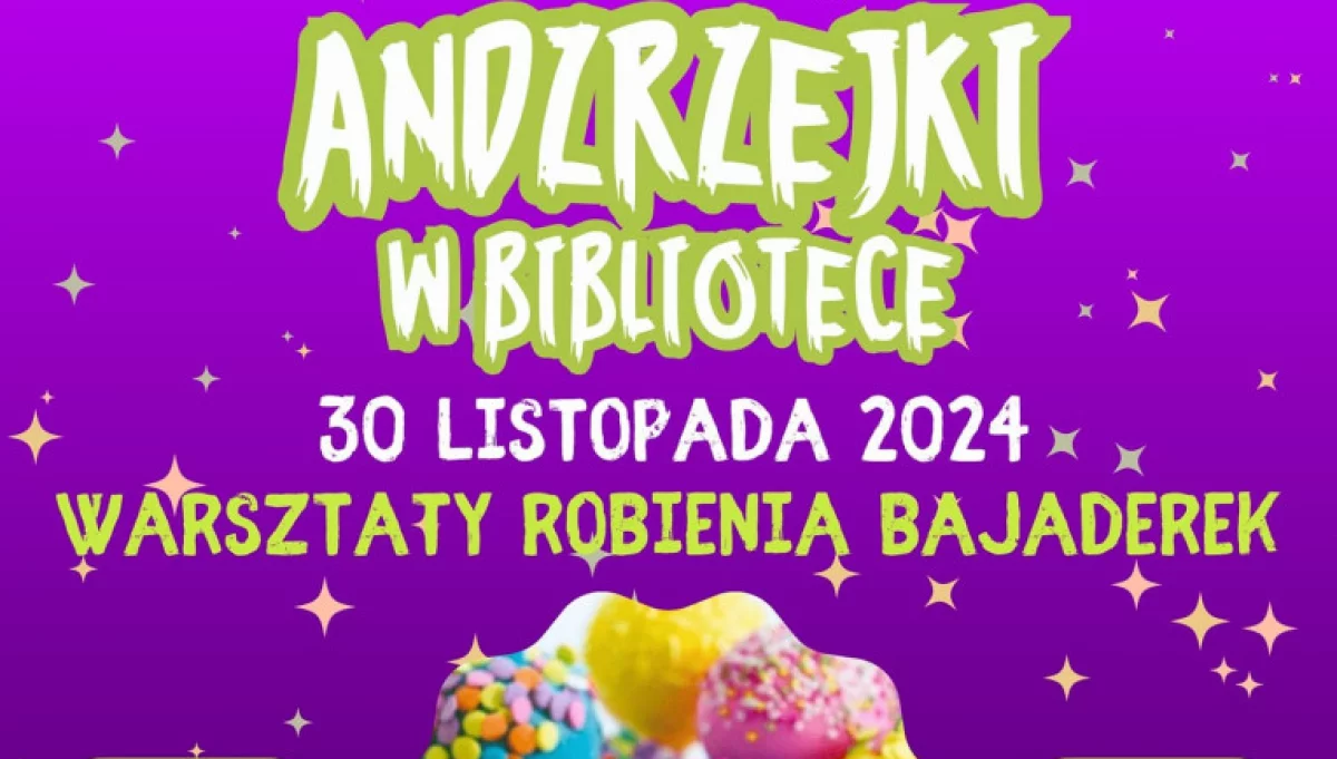 Miejska Biblioteka Publiczna zaprasza najmłodszych czytelników na Andrzejki