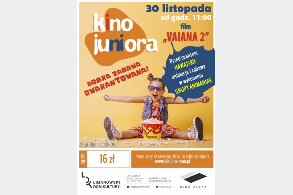"Vaiana 2" w listopadowym Kinie Juniora! - zdjęcie 2