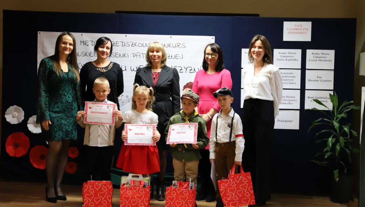 „W maleńkim sercu Wielka Ojczyzna”- odbył się Międzyprzedszkolny Konkurs Polskiej Piosenki Patriotycznej