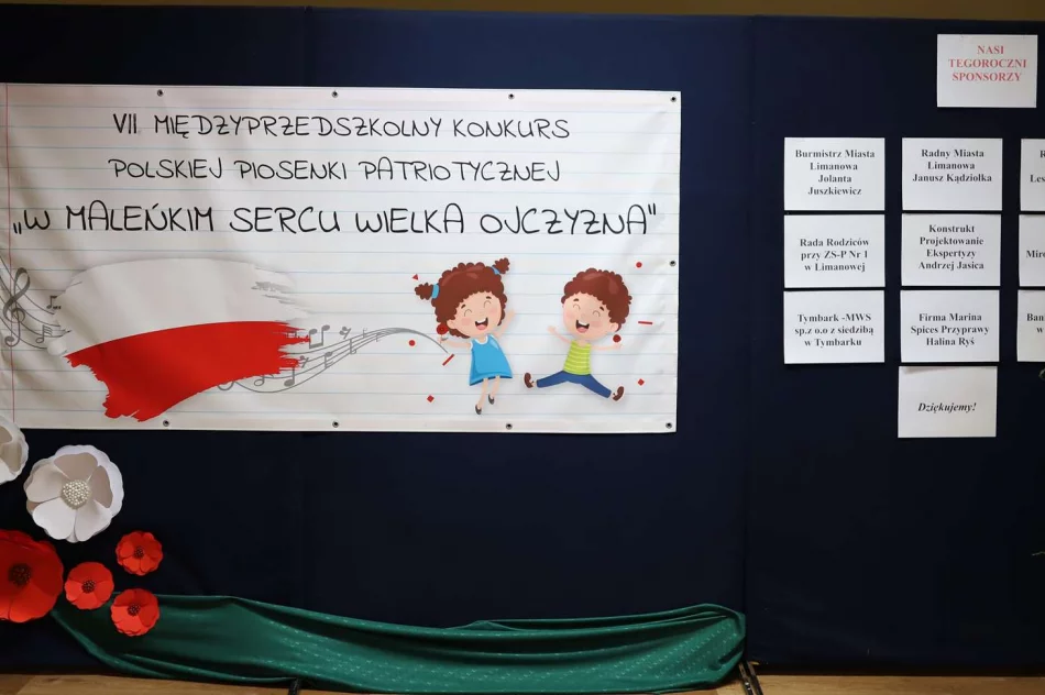 „W maleńkim sercu Wielka Ojczyzna”- odbył się Międzyprzedszkolny Konkurs Polskiej Piosenki Patriotycznej - zdjęcie 6