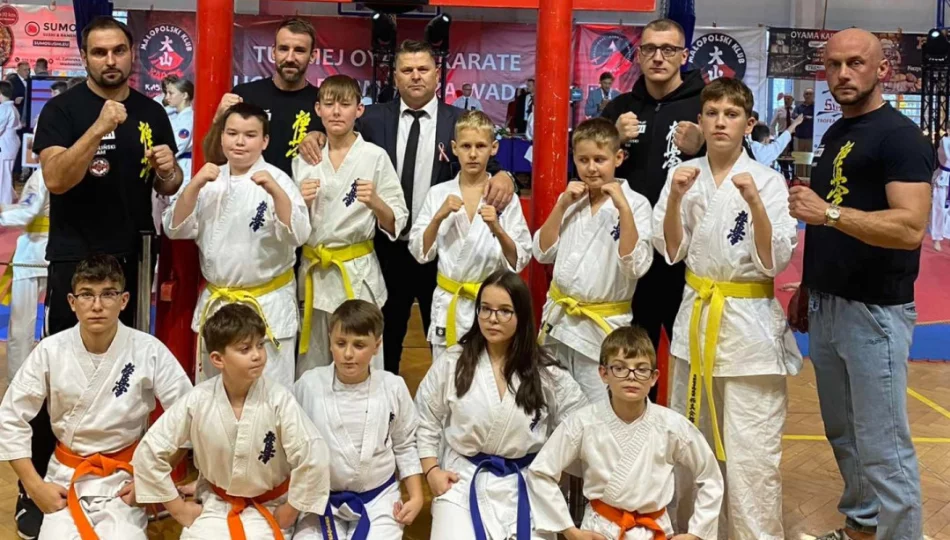 7 medali zdobyli zawodnicy Limanowskiego Klubu Kyokushin Karate na Turnieju Oyama Karate w Wadowicach - zdjęcie 1
