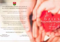 Życzenia z okazji Dnia Pracownika Socjalnego ! - zdjęcie główne