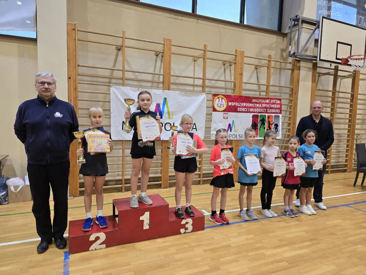 Gabriela Stypuła na podium