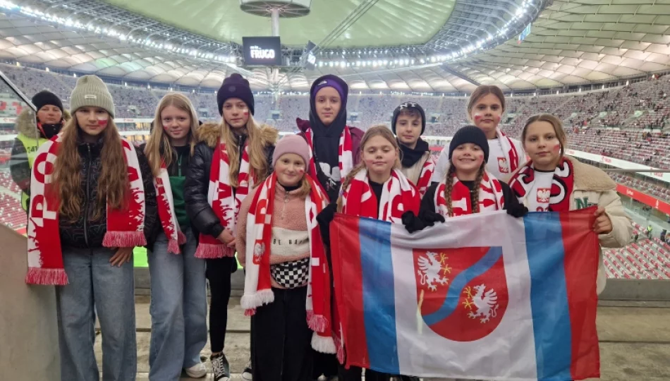 "Dziewczyny na medal" kibicowały polskiej reprezentacji - zdjęcie 1