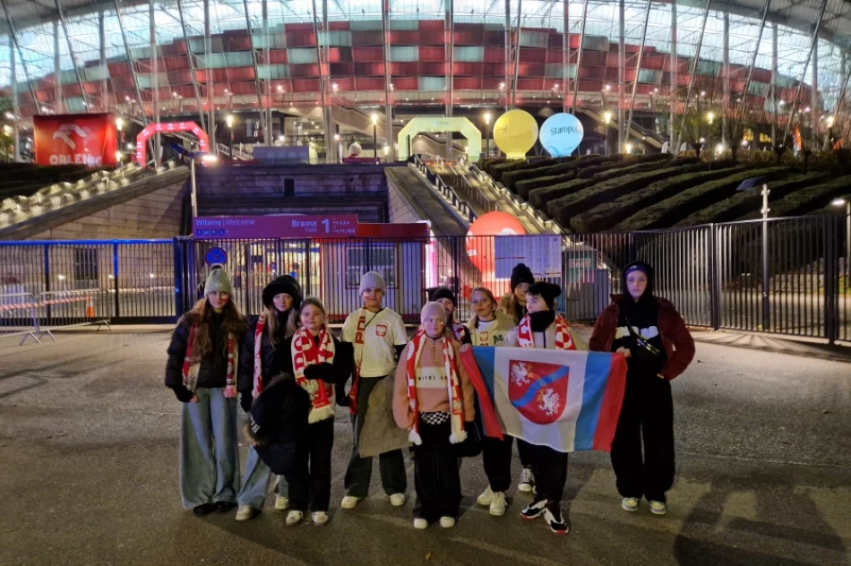 "Dziewczyny na medal" kibicowały polskiej reprezentacji - zdjęcie 10